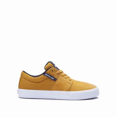 Gyerek Supra STACKS II VULC Tornacipő HU125870 Sárga